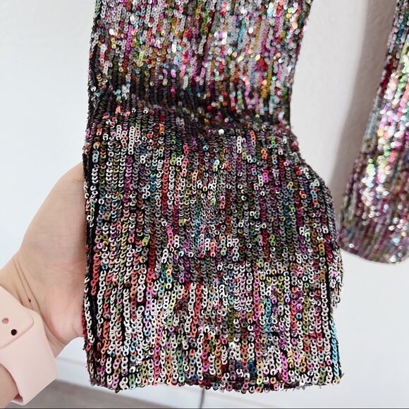 IORANE Confetti Sequin Trousers Multicolor - Picture 13 of 13